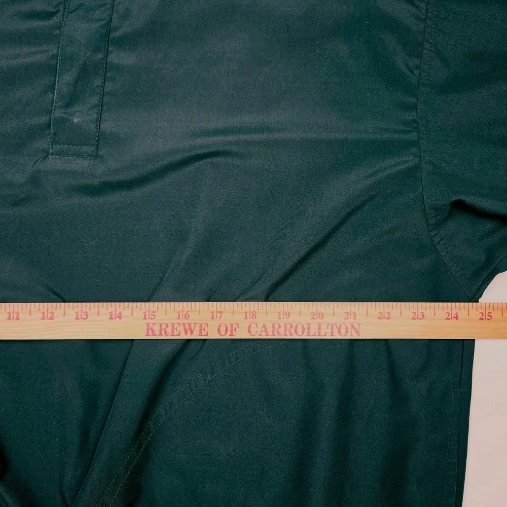 Zero Restriction Golf Windbreaker L Forest Green Vintage 90s USA Pullover